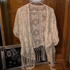 Hollister Fringe top